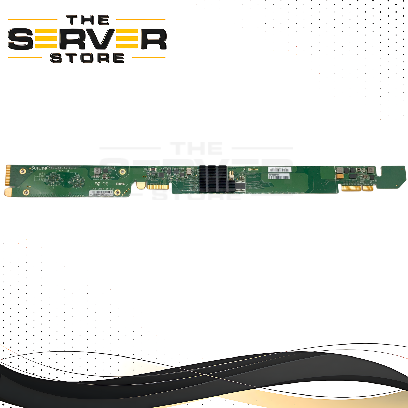 SuperMicro SAS2 6Gb/s Backplane for X8D/X9D 2U 2/4 Node Chassis. (RAID 0,1,10) P/N: BPN-ADP-SAS2-L6I.