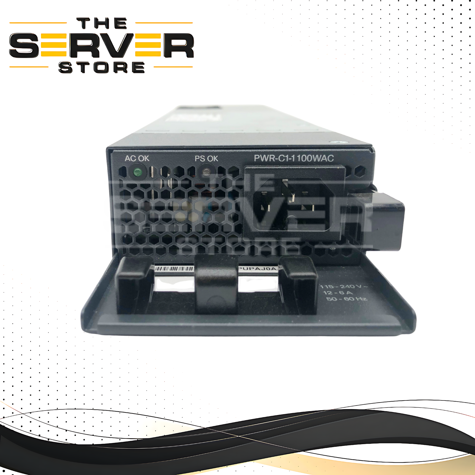 Cisco Catalyst 3850 1100W AC Hot-Swap Power Supply PWR-C1-1100WAC 341-0561-02