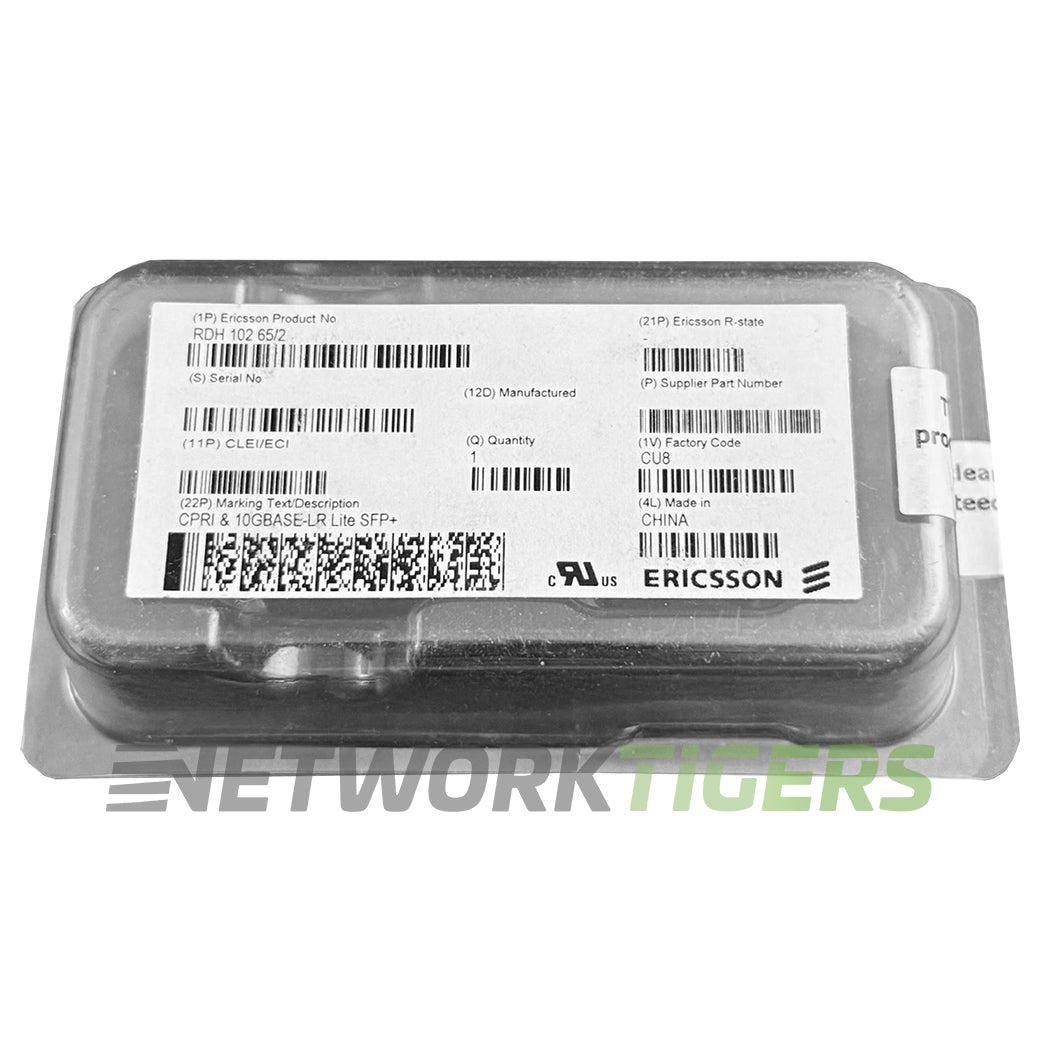 NEW Ericsson RDH10265/2 10GB BASE-LR 1310nm FTLX1370W4BTL-E7 SFP+ Transceiver