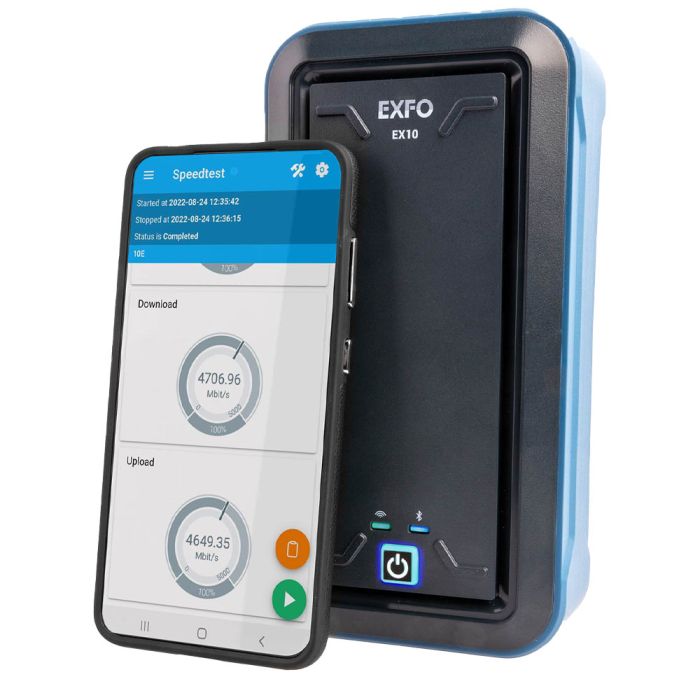 EXFO EX10 Ten Gigabit Test Pod w/Carry Case