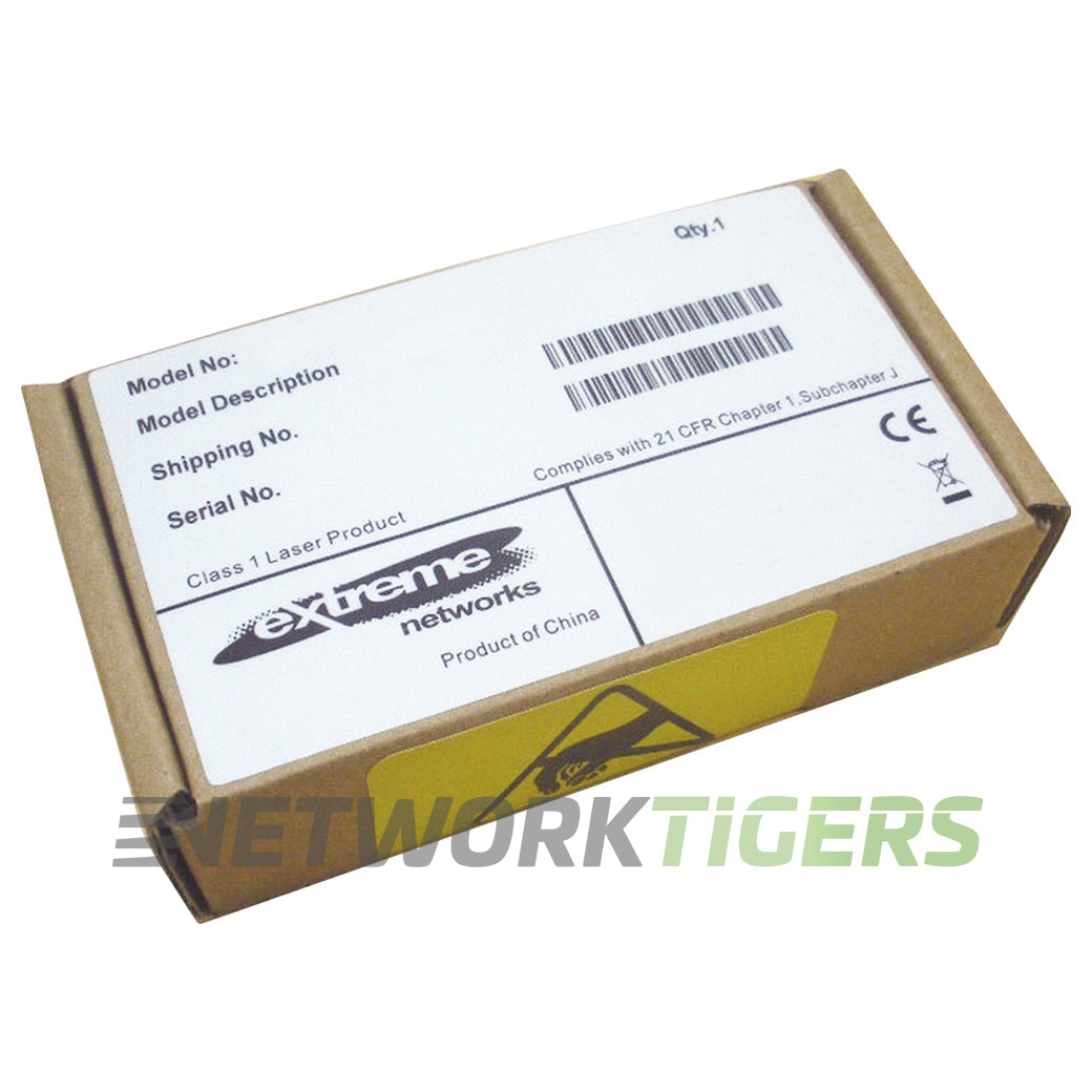 NEW Extreme 10310 10GB BASE-ZR 1550nm SMF LC SFP+ Transceiver