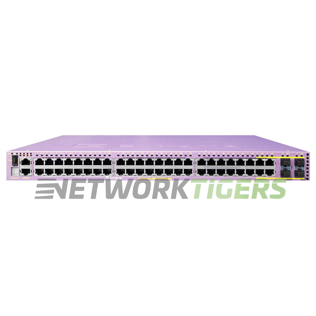 NEW Extreme 16537 X440-G2-48t-10GE4-DC 48x 1GB RJ45 4x SFP+ 4x 1GB Combo Switch