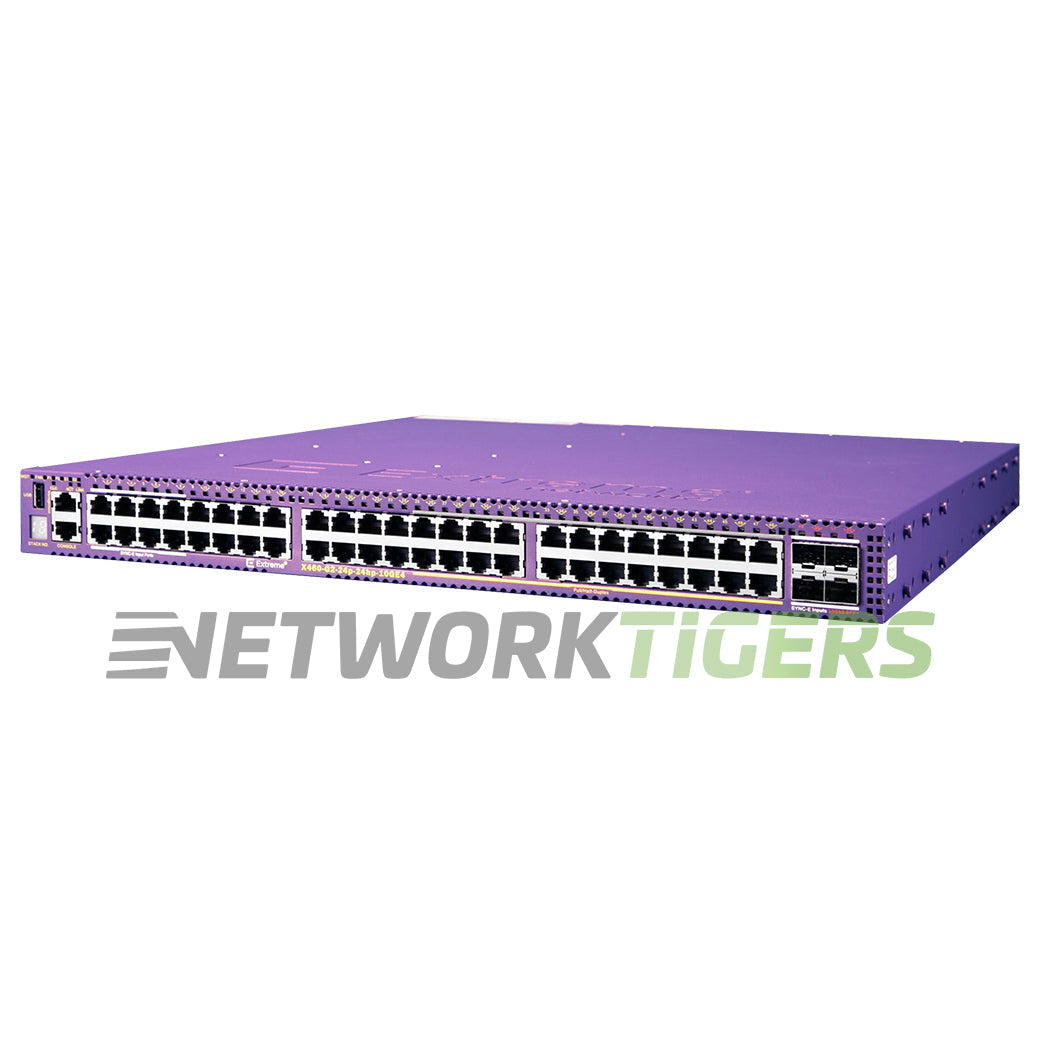 NEW Extreme 16756 48x 1GB PoE+ RJ45 4x 10GB SFP+ Switch