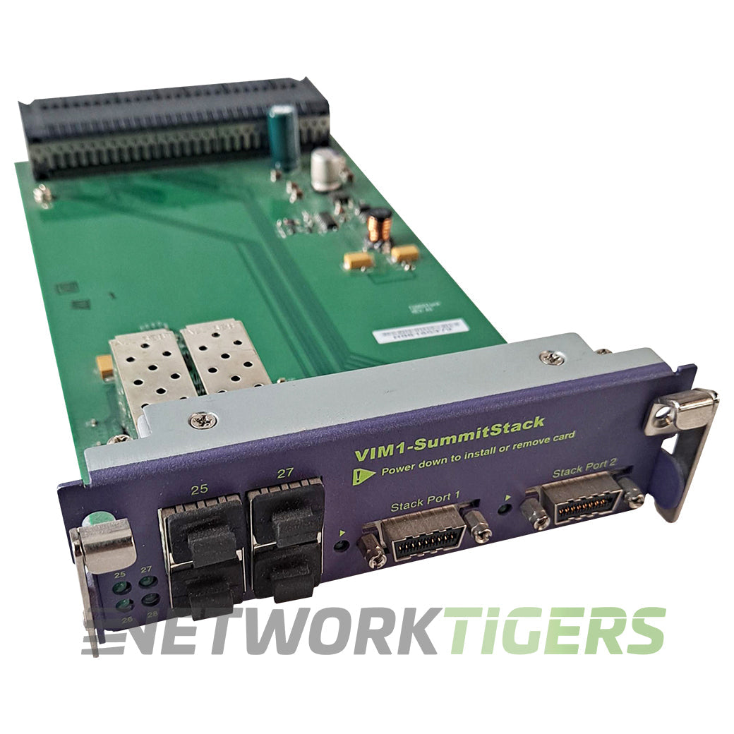 Extreme 17011 VIM1-SummitStack 2x Stack Port 4x 10GB SFP+ Switch Stacking Module