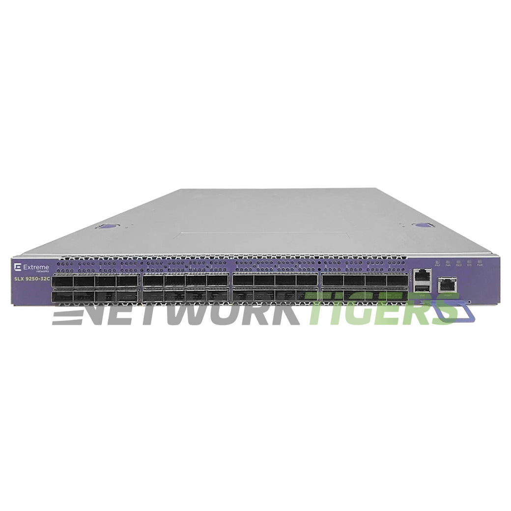 Extreme SLX9250-32C SLX 9250 Series 32x 100 Gigabit Ethernet QSFP28 Switch