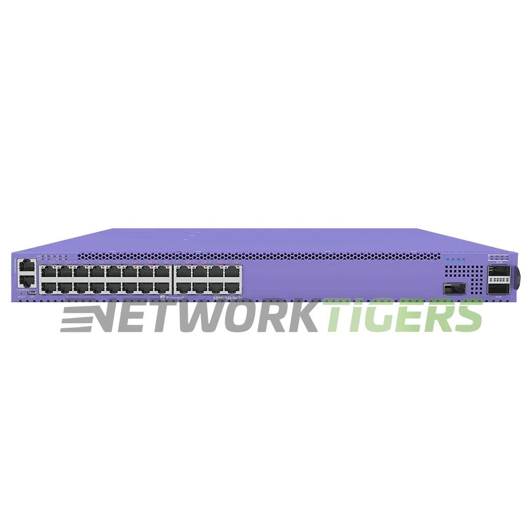 Extreme 16791 X590-24T-1Q-2C 24x 10GB Copper 1x 40GB QSFP+ 2x 100GB QSFP Switch