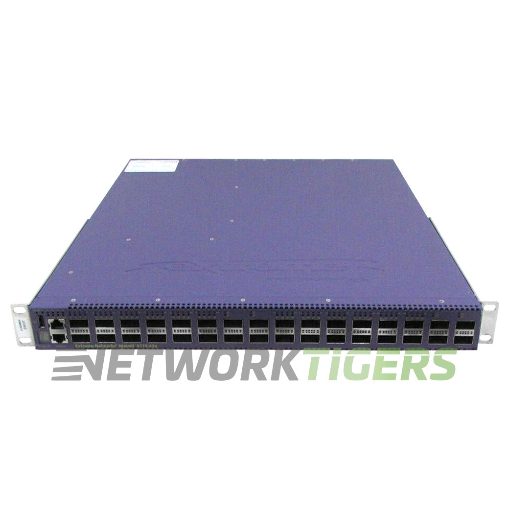 NEW Extreme 17705 Summit X770 32x 40GB QSFP+ F-B Airflow Switch