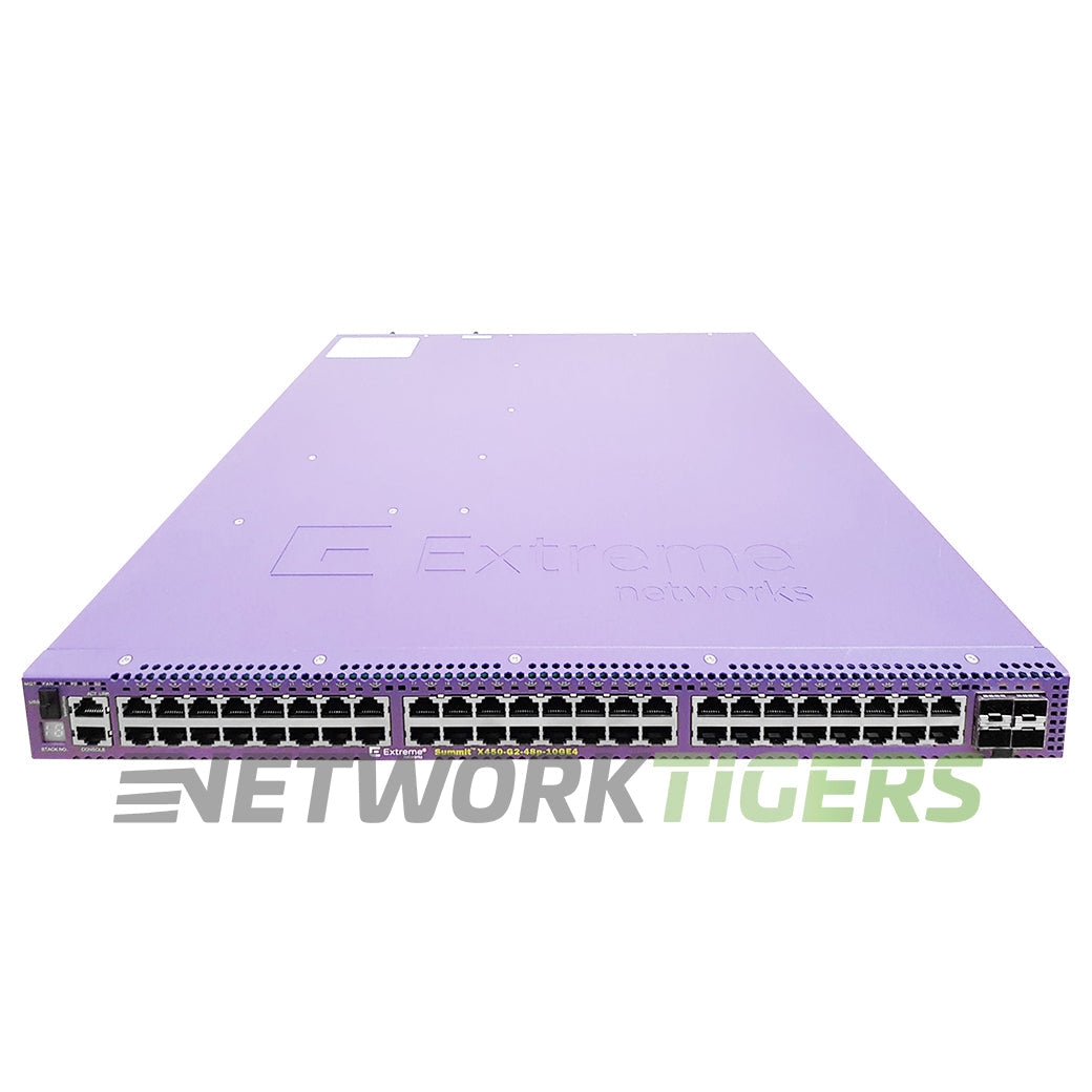 Extreme 16179 X450-G2-48p-10GE4-Base 48x 1GB PoE+ RJ45 4x 10GB SFP+ Switch