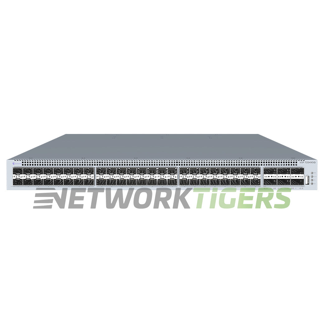 NEW Extreme EC7200A2B-E6 VSP 7254XSQ 48x 10GE Copper 6x QSFP+ B-F (AC) Switch