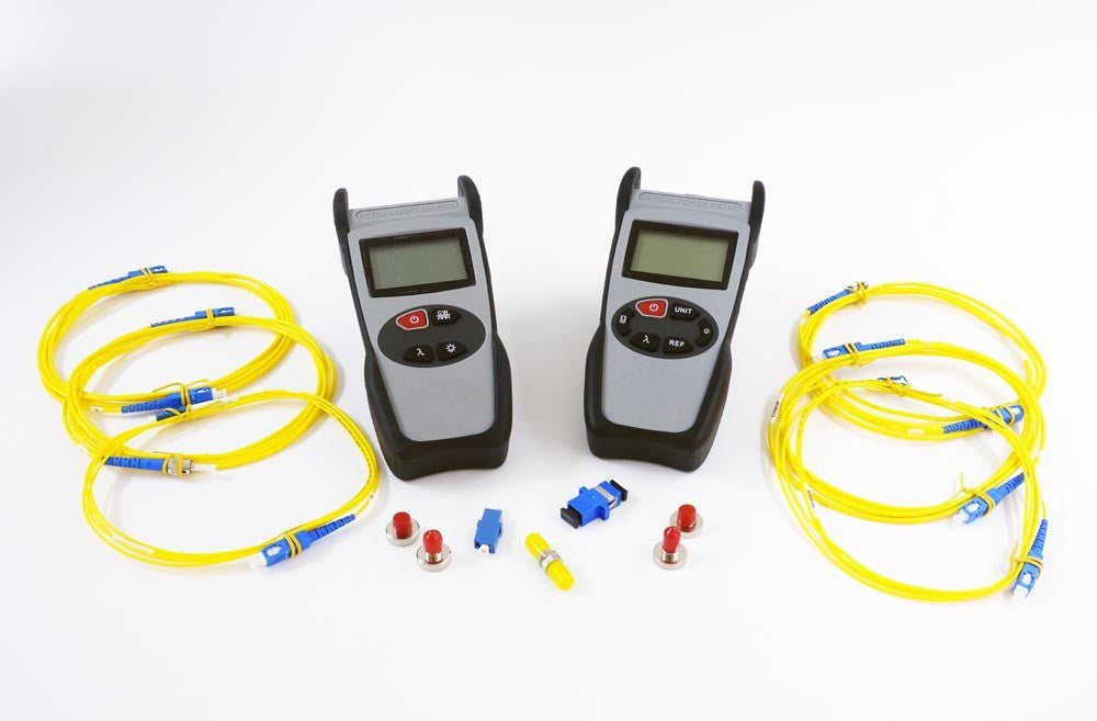 Test Set Kit with Data Saving Power Meter & 1310/1550nm Light Source