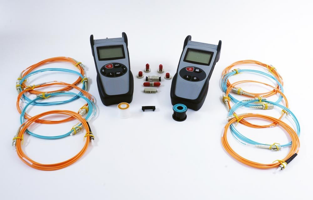Test Set Kit with Data Saving Power Meter & 850/1300nm Light Source