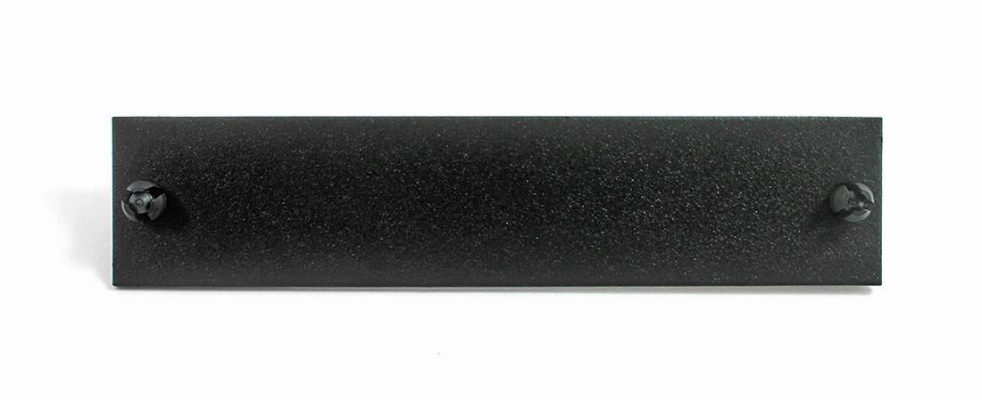 Adapter Plate Blank Plate with No Holes Unloaded Black