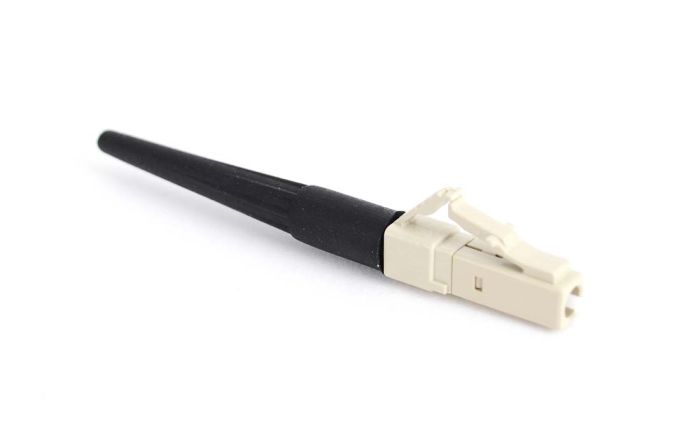 Splice-On Connector Cheetah LC PC Multimode 50um OM2 900um Black 10 Pack