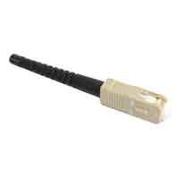 Splice-On Connector Armordillo SC MM 50um OM2 Black - 10 Pack