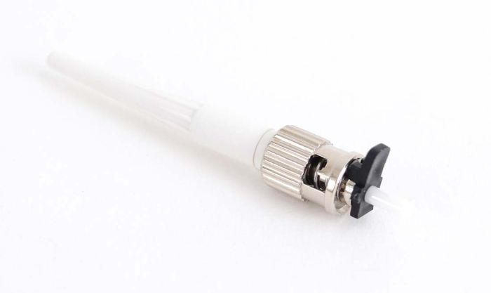 Splice-On Connector Cheetah ST UPC Singlemode 900um White 100 Pack