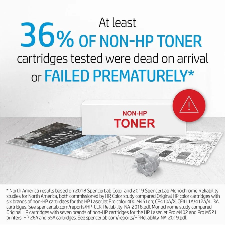 HP 147X Original High Yield Laser Toner Cartridge - Black - 1 Each