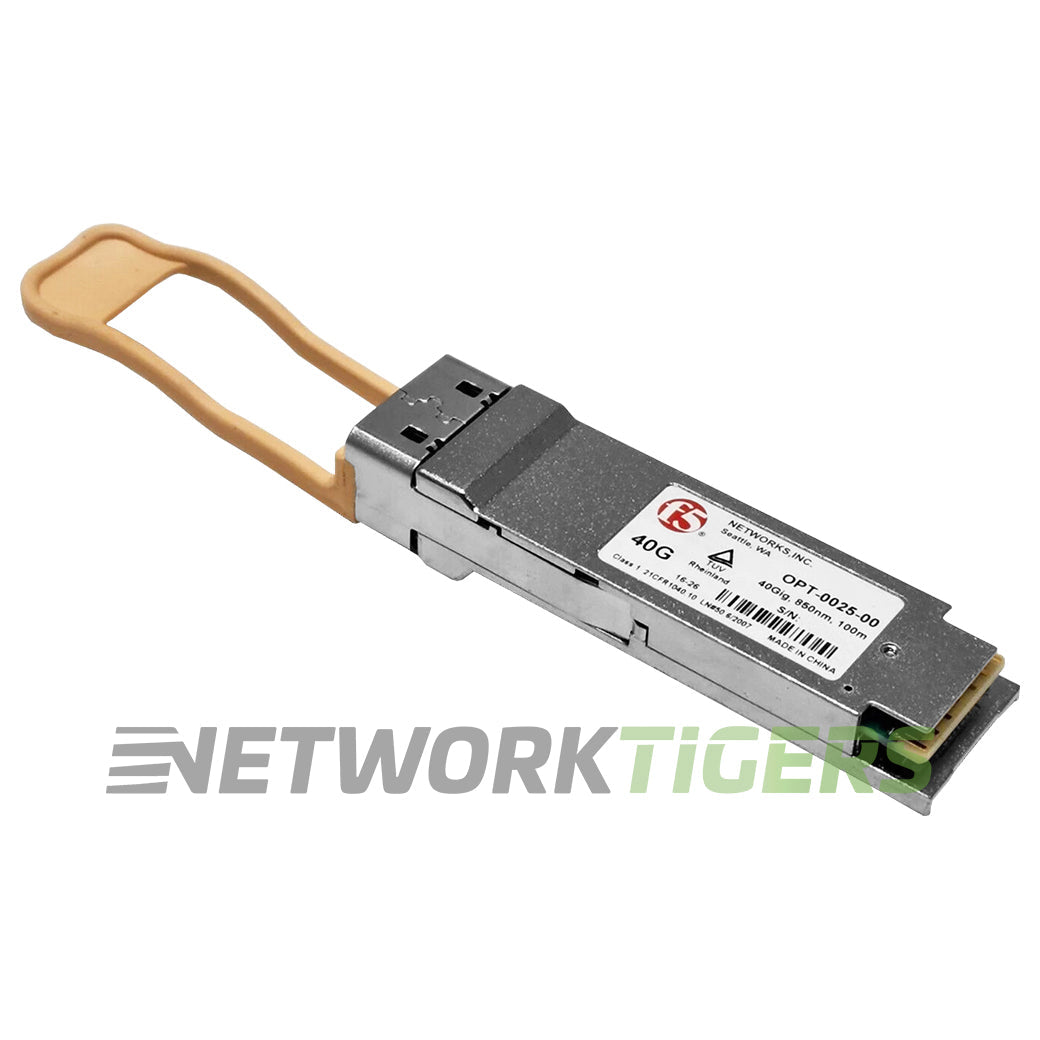 F5 OPT-0025-00 F5-UPG-QSFP+ 40GB BASE-SR4 MPO-12/UPC MMF QSFP+ Transceiver
