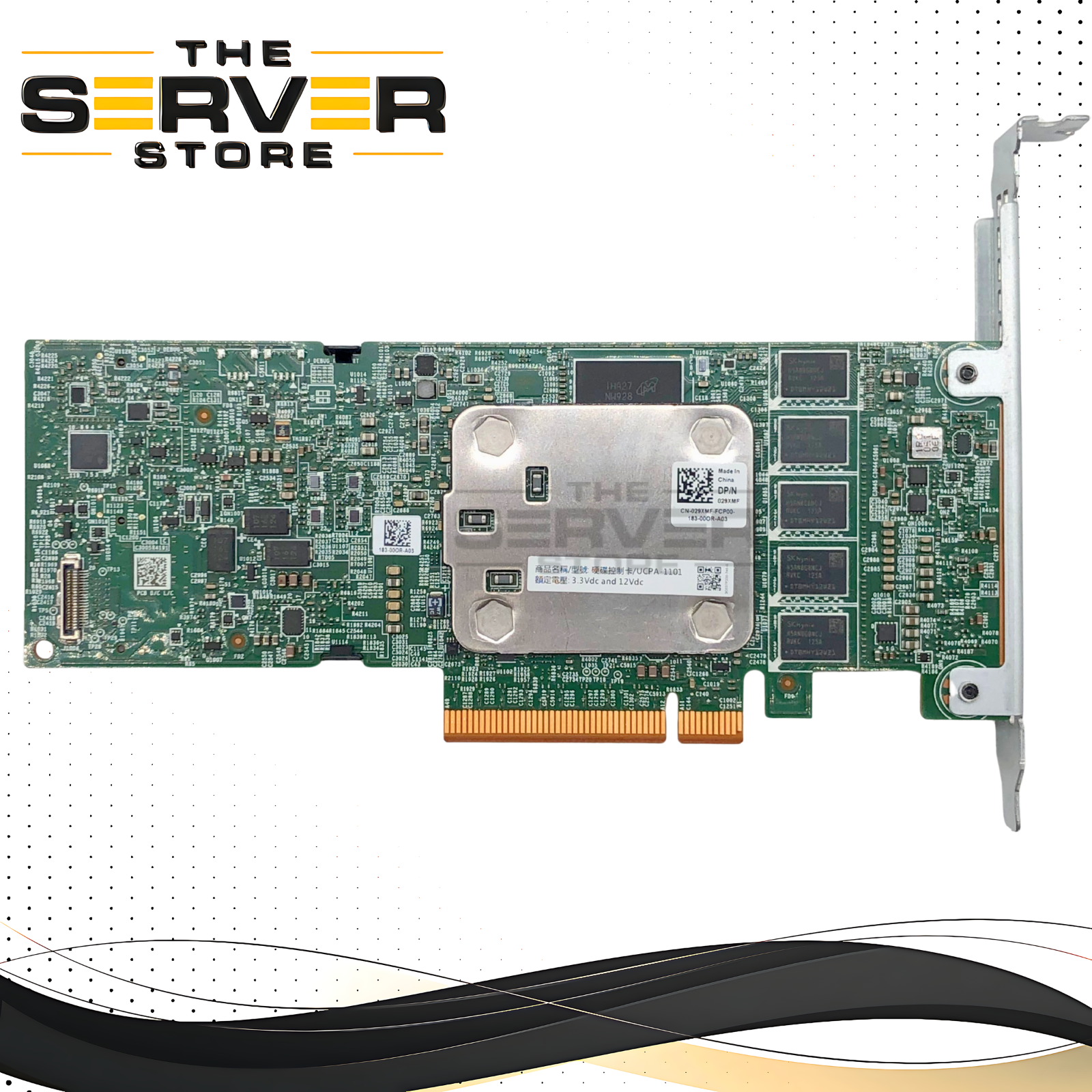 Dell PERC H755 8GB 12Gb/s PCIe 4.0 SAS RAID Controller with Battery. P/N: 29XMF, 029XMF.