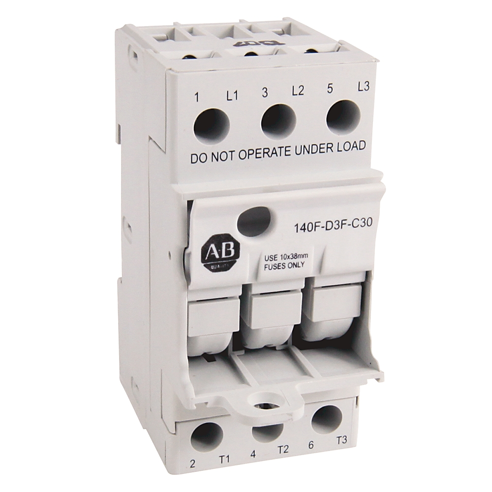 140F-D3C-C30L | Allen-Bradley 30 Amp UL Class CC LED Fuse Holder