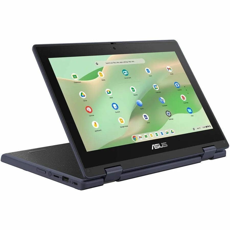 Asus Chromebook CR11 CR1104CTA-YZ84T 11.6" Touchscreen Rugged Chromebook - HD - Intel N-Series N150 - 8 GB - 64 GB Flash Memory - Mineral Gray