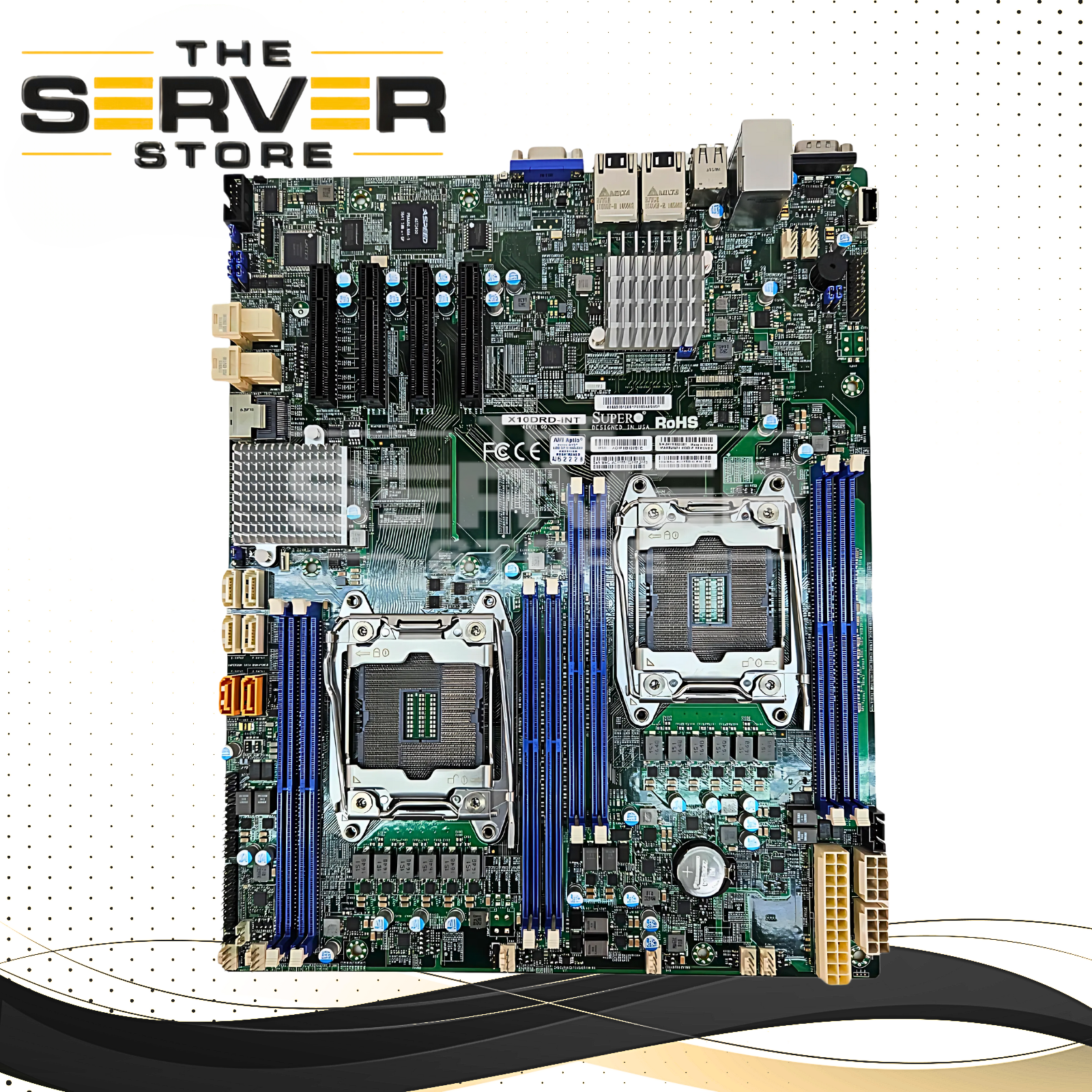 Supermicro Dual socket R3 (LGA 2011) Intel® C612 chipset-MBD-X10DRD-iNT