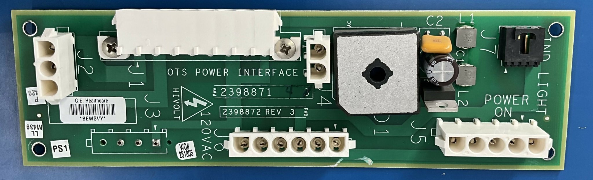 FALCON OTS POWER I/F BOARD (2398871) GE