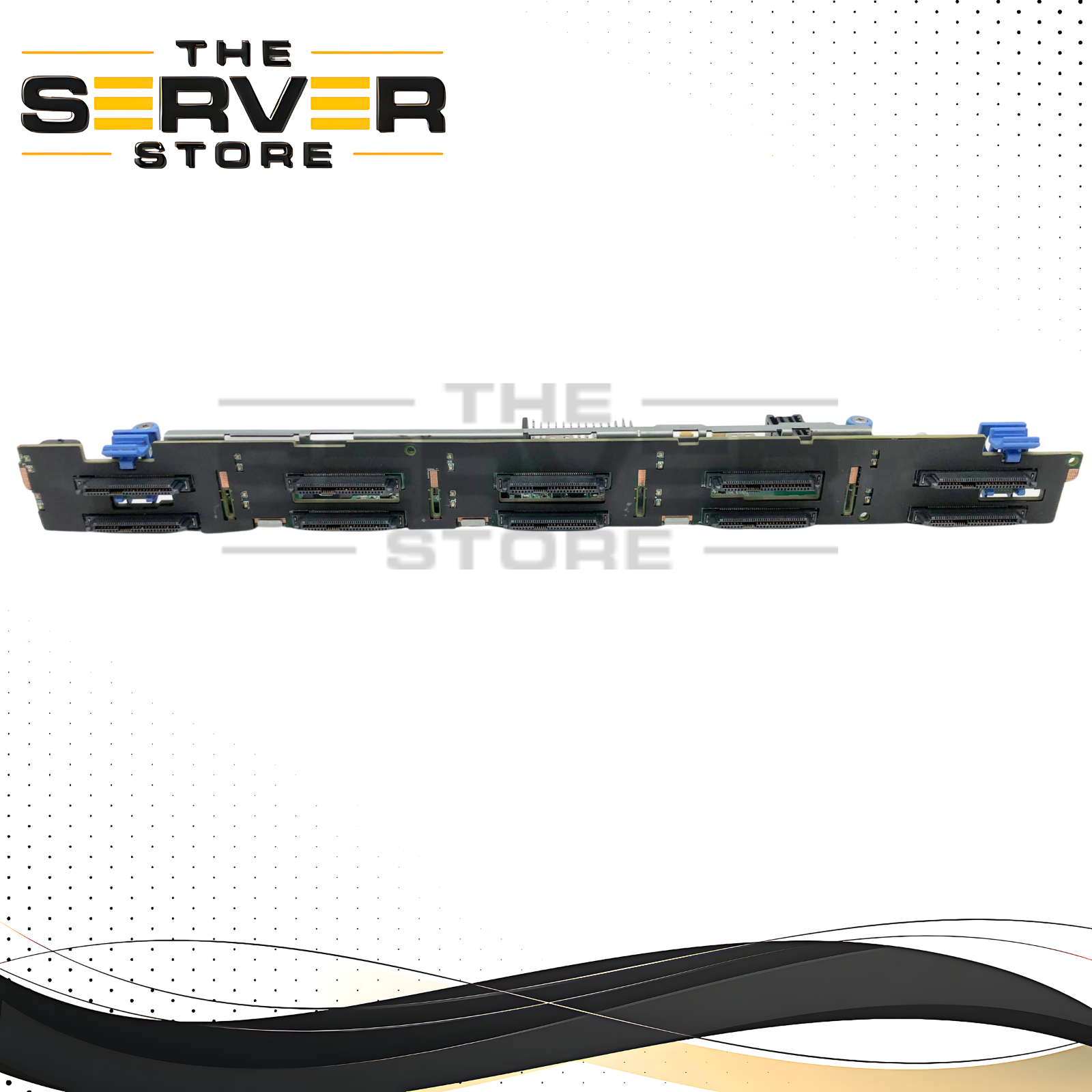 Dell PowerEdge R640 10-Bay 2.5" NVMe SSD Backplane Board (4-in-1 Configuration). P/N: NFNNV, 0NFNNV.