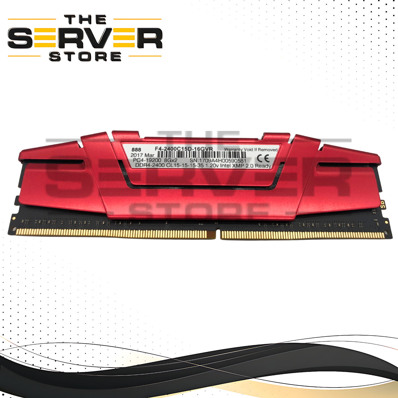 G.SKILL Ripjaws V 8GB DDR4 2400MHz PC4-19200 CL15 RAM F4-2400C15D-16GVR