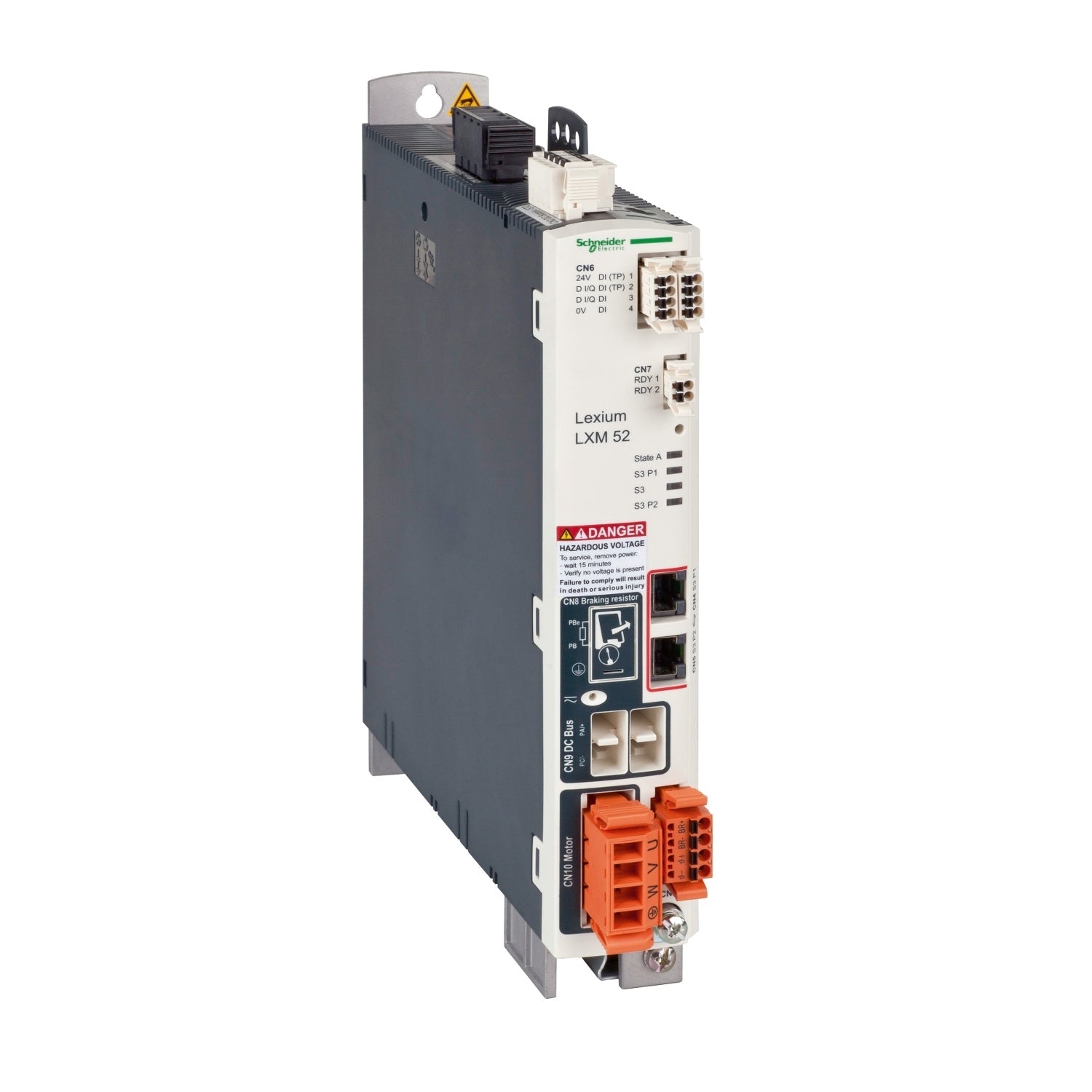 Schneider Electric LXM52DD12C41000 Lexium 52 Servo Drive 3A 480VAC SERCOS III