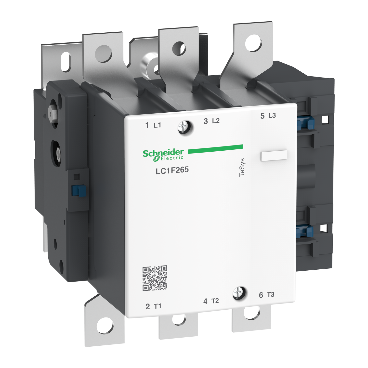 Schneider Electric LC1F265M7 TeSys F 3P Contactor 265A 220V AC for Motor Control
