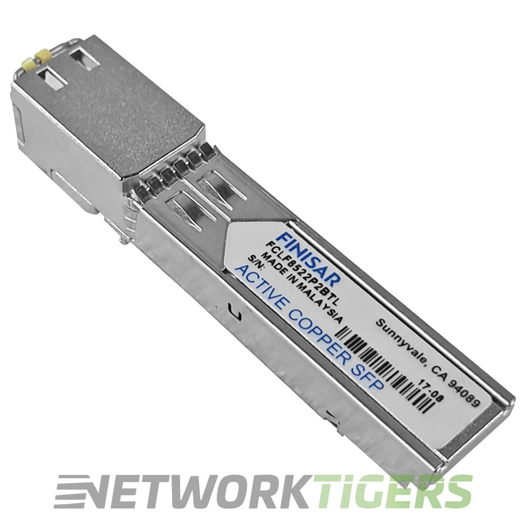 Finisar FCLF8522P2BTL 1Gbps 1000BASE-T RJ-45 Copper SFP Transceiver