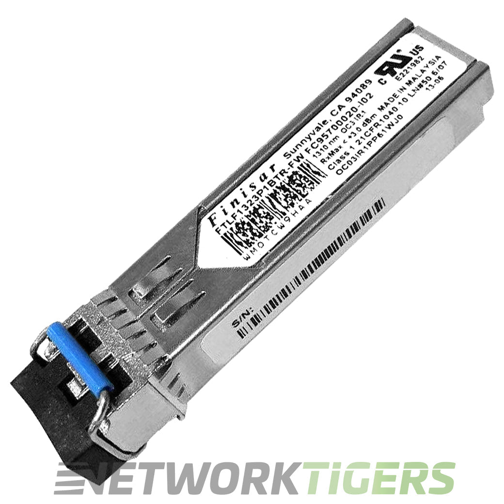 Finisar FTLF1323P1BTR-FW 100BASE-LX SMF 1Gbps 1310nm SFP Transceiver
