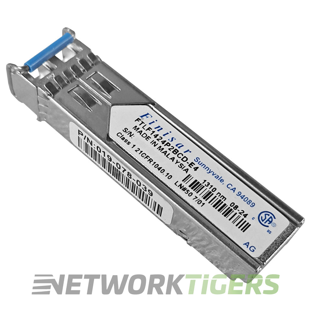 Finisar FTLF1424P2BCD-E4 4GB Fibre Channel SFP 1310nm 10km SFP Transceiver