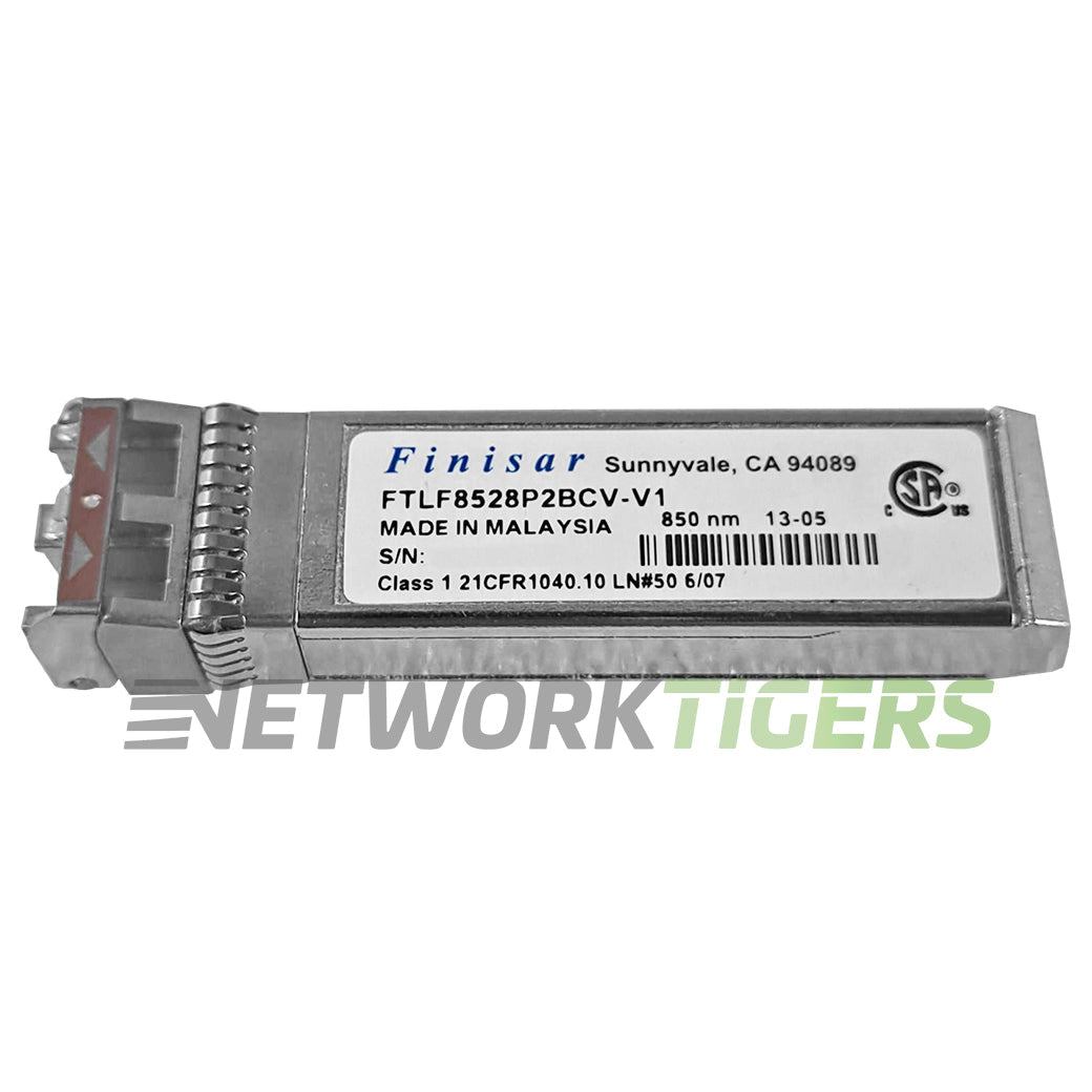 Finisar FTLF8528P2BCV-V1 8GB Fibre Channel 850nm SFP Transceiver
