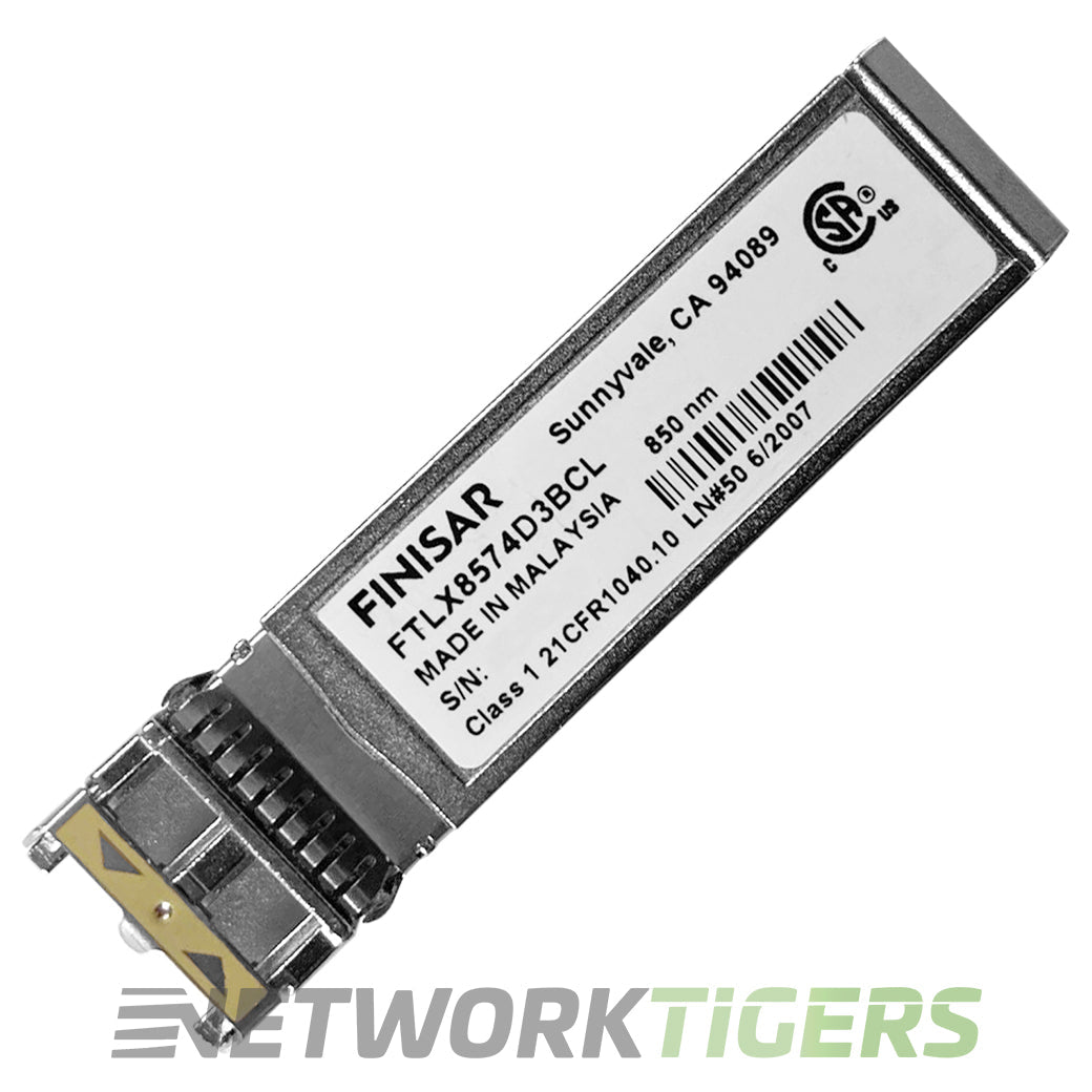 NEW Finisar FTLX8574D3BCL 10GB BASE-SR 850nm Short Range MMF SFP+ Transceiver