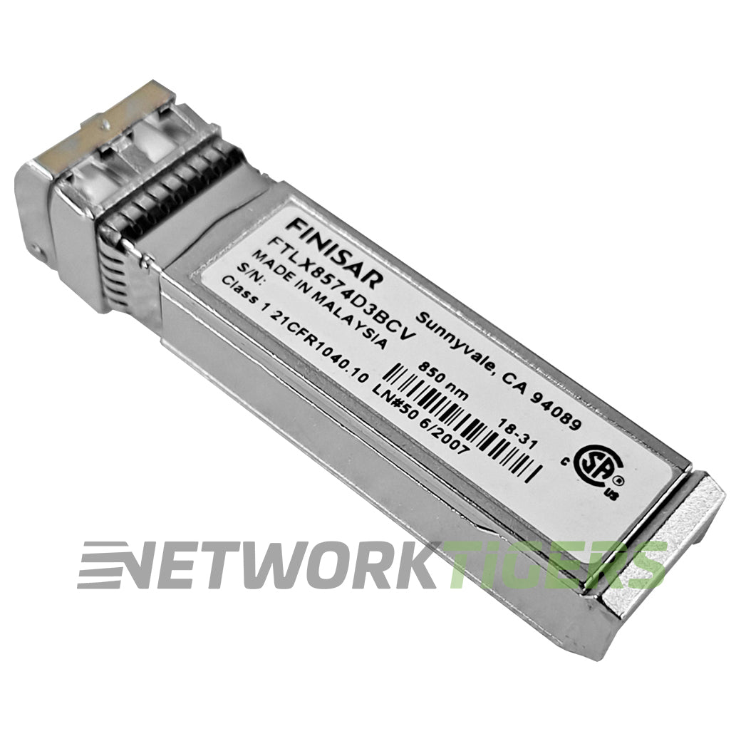 Finisar FTLX8574D3BCV 10GB BASE-SR 850nm MMF 300m SFP+ Transceiver