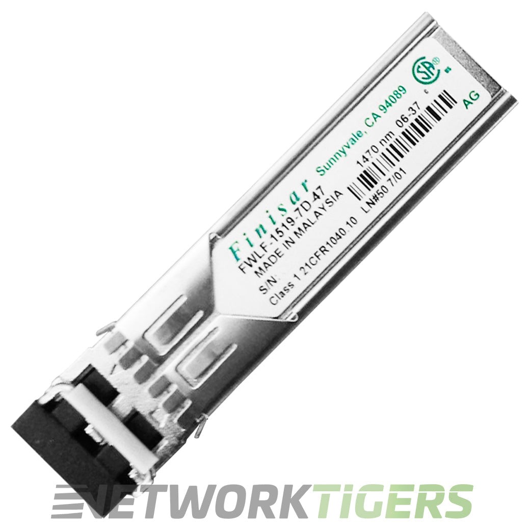 Finisar FWLF-1519-7D-49 1.25GB BASE-ZX 1490nm SMF CWDM SFP Transceiver