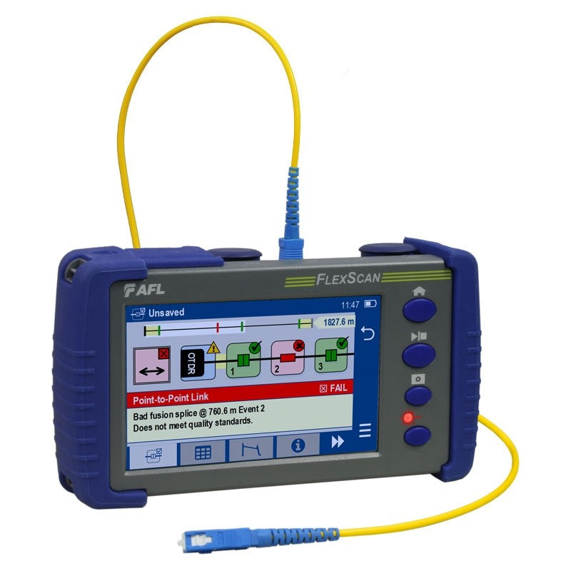 AFL FlexScan FS300 Quad OTDR Pro Kit 850/1300/1310/1550nm