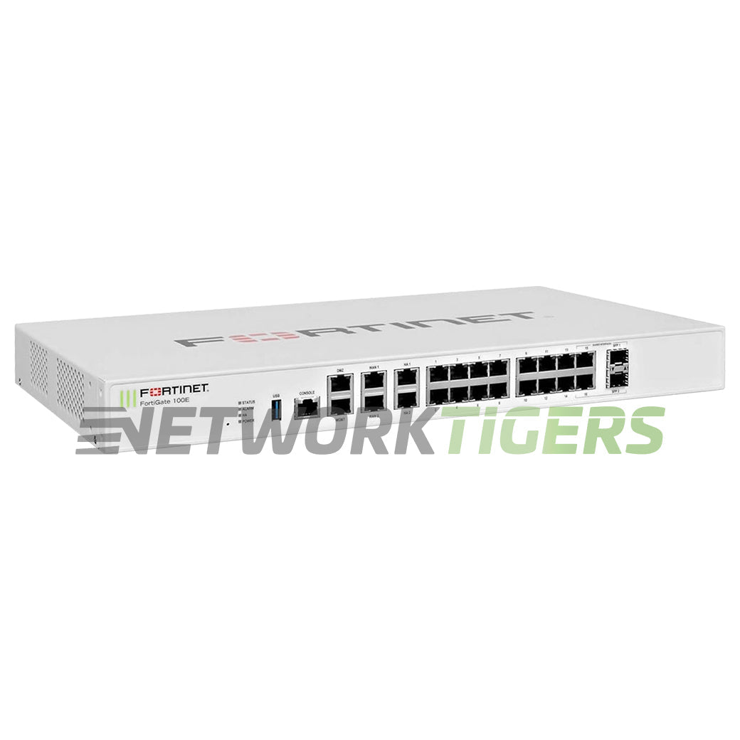 Fortinet FG-100E FortiGate 100E 7.4 Gbps Registrable / Unclaimed Firewall
