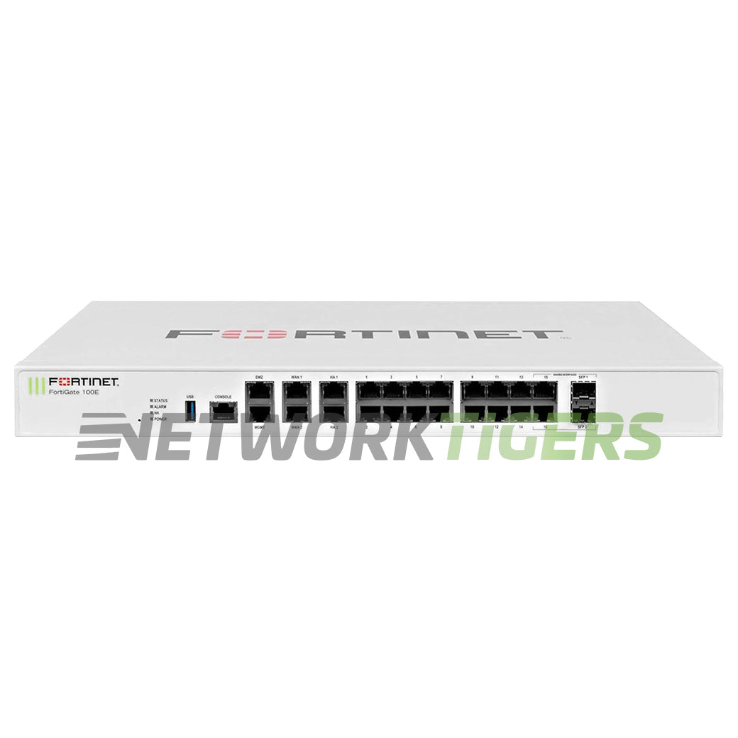 Fortinet FG-100E FortiGate 100E 7.4 Gbps Registrable / Unclaimed Firewall