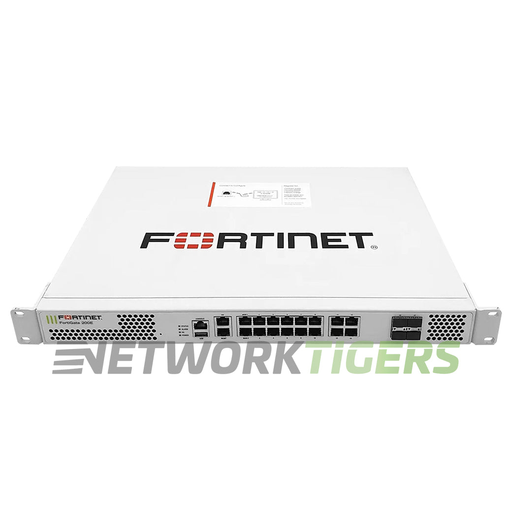 Fortinet FG-200E FortiGate 200E Series 20 Gbps Local Management Only Firewall