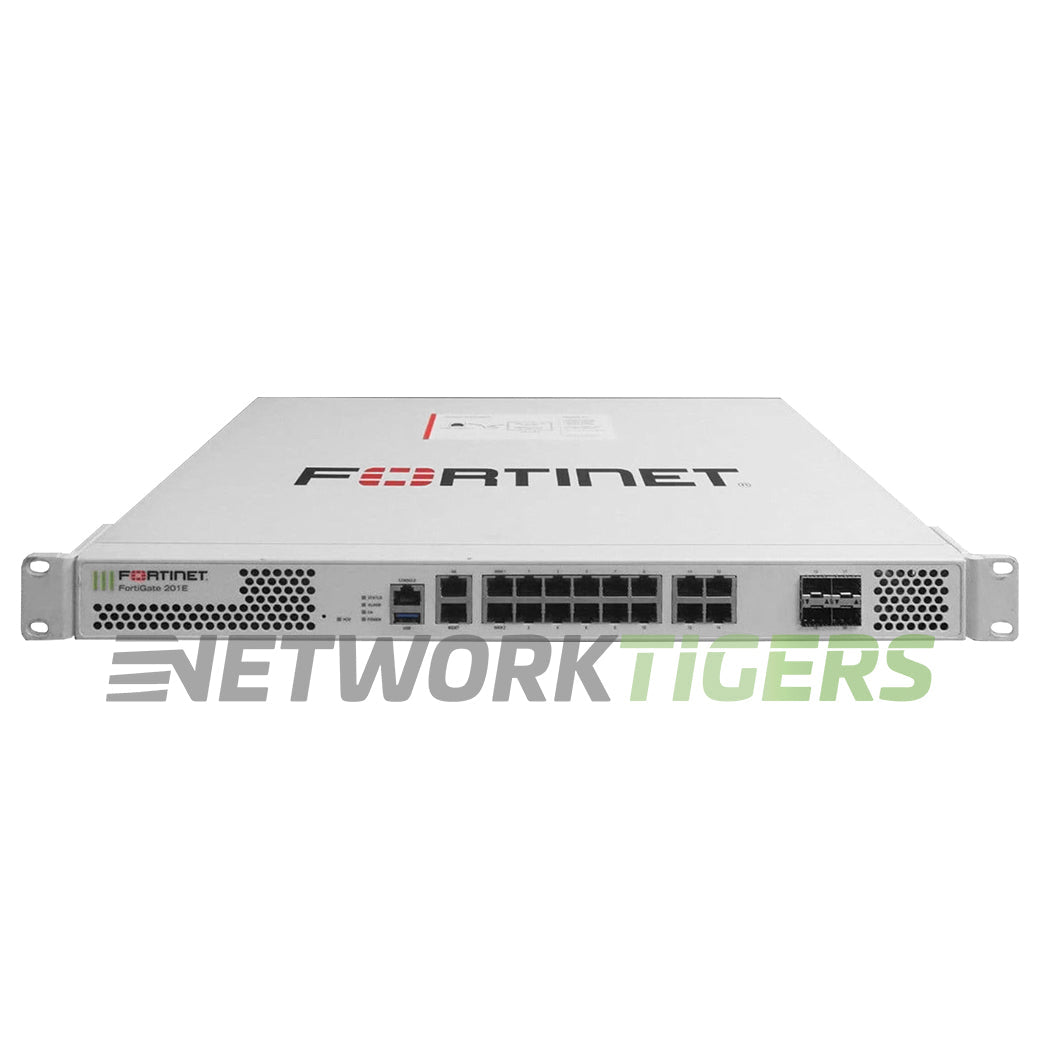 Fortinet FG-201E FortiGate 200E Series 20 Gbps Local Management Only Firewall