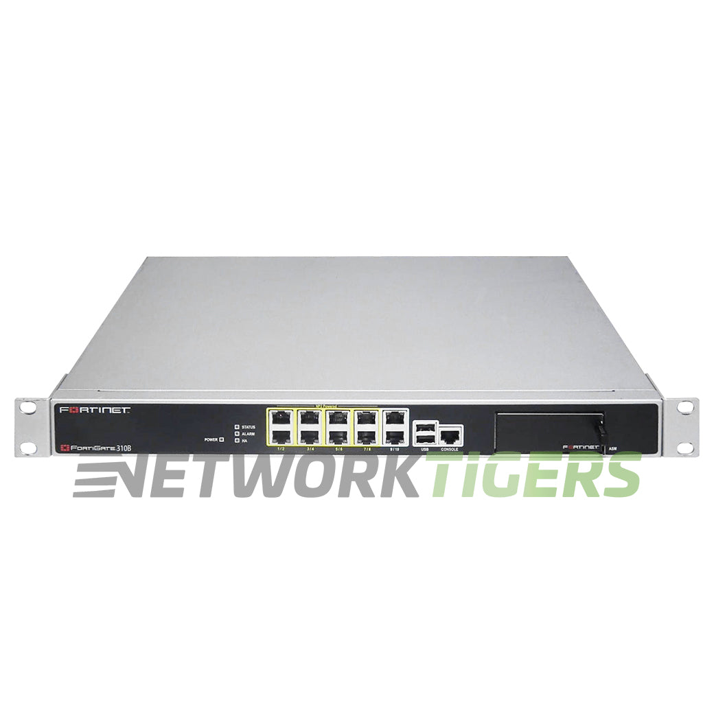 Fortinet FG-310B FortiGate T300 8 Gbps Registrable / Unclaimed Firewall