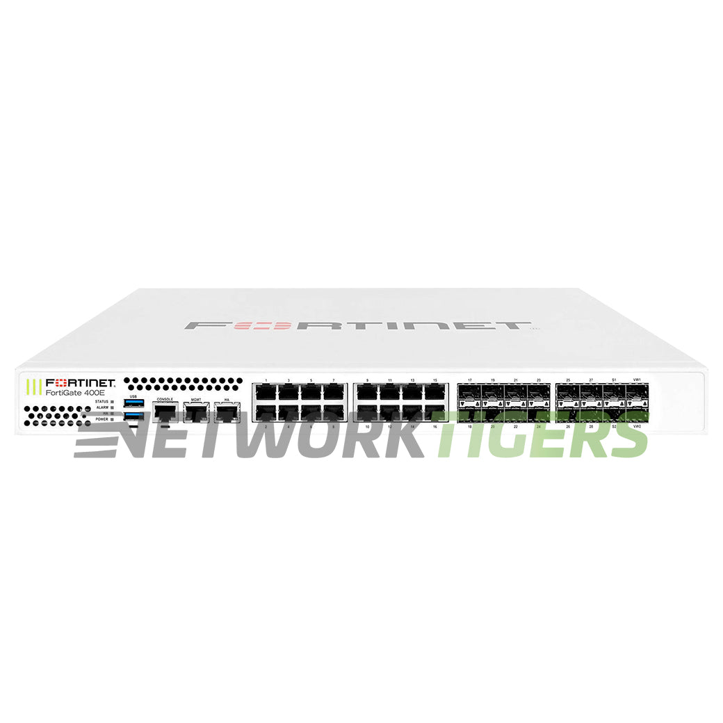 NEW Fortinet FG-400E FortiGate 400E 32 Gbps Local Management Only Firewall