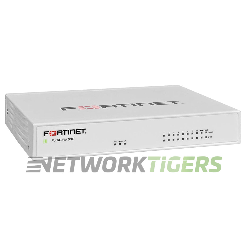Fortinet FG-60E FortiGate 60E Series 3 Gbps Local Management Only Firewall