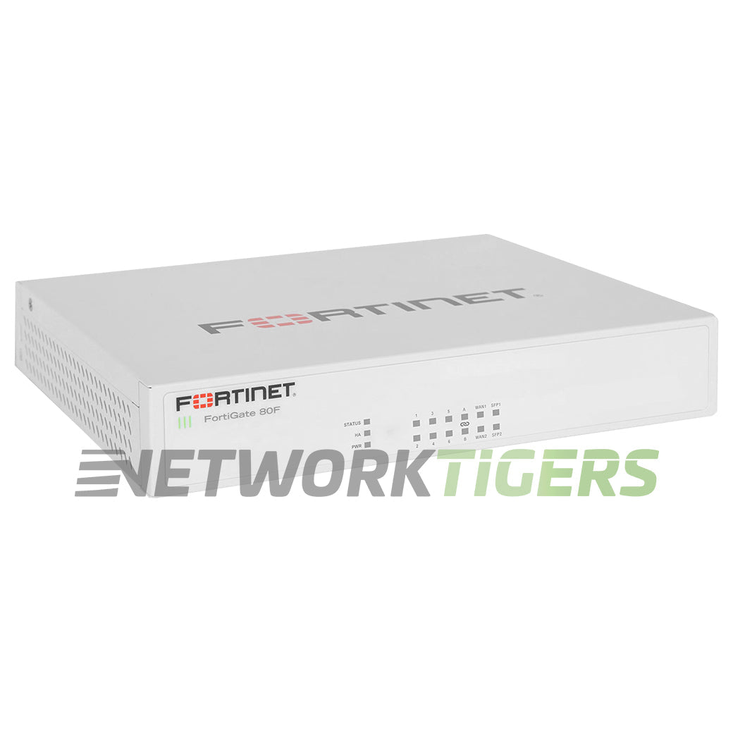 Fortinet FG-80F FortiGate FortiWiFi 80F 10Gbps Local Management Only Firewall