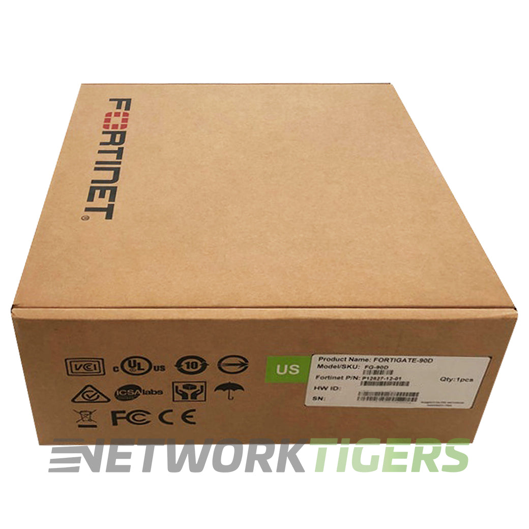 NEW Fortinet FG-90D-POE FortiGate 90D 3.5 Gbps 16x 1GB PoE RJ45 Firewall