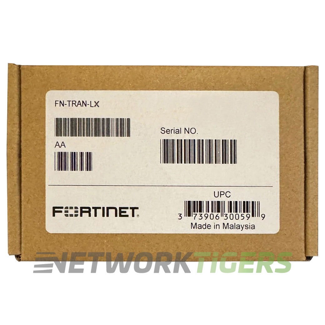 NEW Fortinet FN-TRAN-LX 1GB BASE-LX 1310nm LC 10km SMF SFP Transceiver