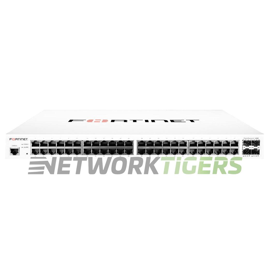 Fortinet FS-148E 48x 1GB RJ45 4x 1GB SFP Registrable / Unclaimed Switch