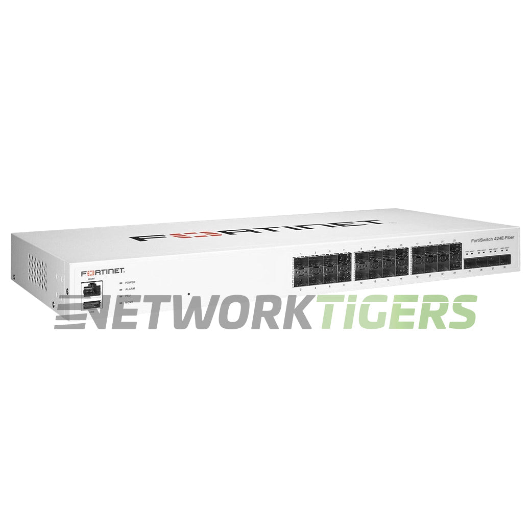 NEW Fortinet FS-424E-FIBER 400 Campus 24x 1GB SFP Registrable / Unclaimed Switch